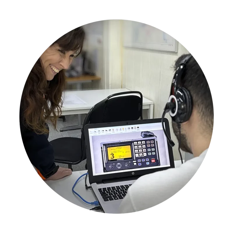 PER - Prácticas de Radio Operador de corto alcance - 12 horas - EscolaPort - Barcelona