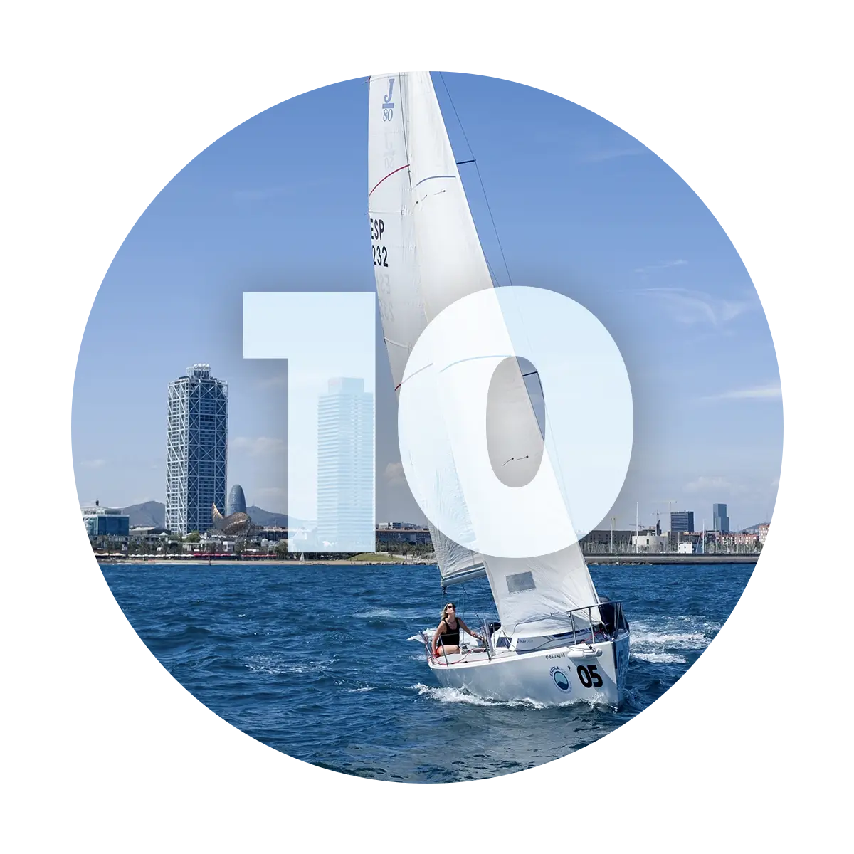 <h2></a>Comparte tu pasión por el mar saliendo a navegar en grupos reducidos. Todas las semanas en el Port Olímpic de Barcelona.</h2>

<b>En tu espacio CLUB del aula.escolaport.com podrás reservar tus salidas y llevar un control de las que has realizado.</b>



<strong>Incluye:</strong>

<ul>

 	<li>10 salidas a 35€ c/u.</li>

 	<li>Duración: 2 horas y 30 min. de navegación.</li>

 	<li>Patrón de Escola Port.</li>

 	<li>Modalidad Sport y Cruise.</li>

</ul>» width=»379″ height=»379″  title=»Club de navegación – 10 salidas» loading=»lazy» role=»img»/></figure></div>



<div class=