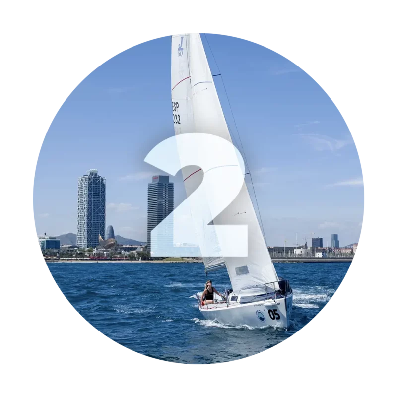 Packs de dos salidas de navegación - Club de navegación - EscolaPort - Port Olímpic - Barcelona