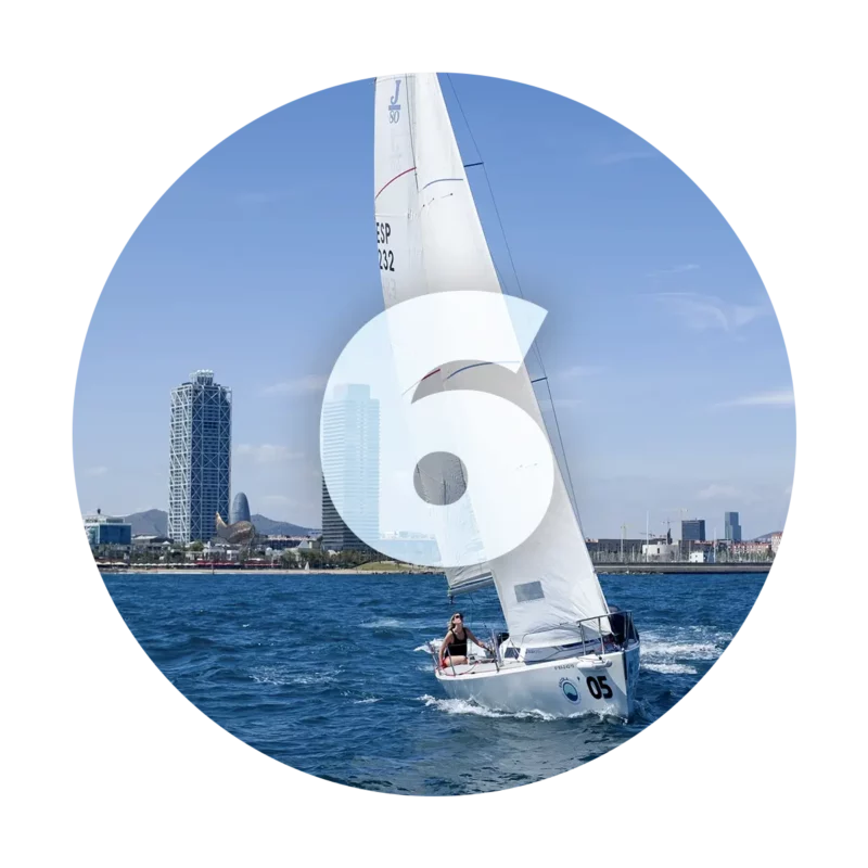 Packs de seis salidas de navegación - Club de navegación - EscolaPort - Port Olímpic - Barcelona