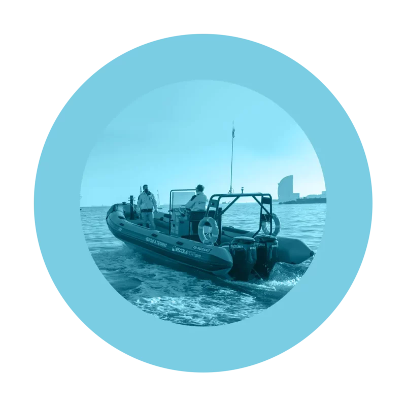 Curso reducido STCW actualización - Botes de rescate rápidos - EscolaPort - Barcelona