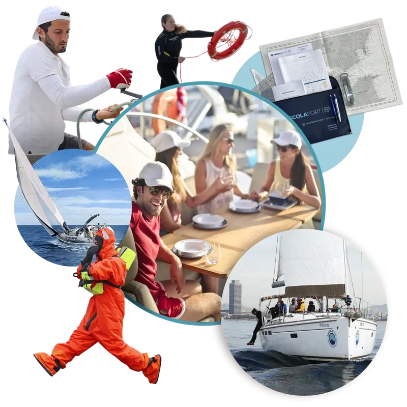 Pack de cursos para obtener el título de Patrón de yate con atribuciones anejas - PY PRO - EscolaPort - Barcelona