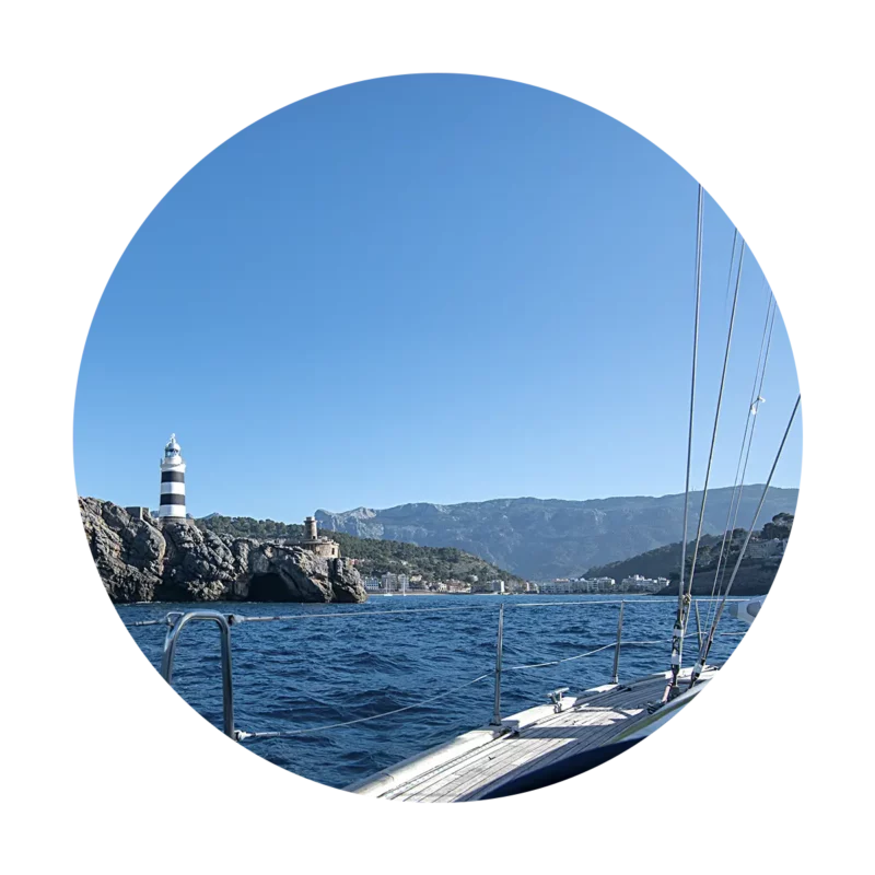 Plan de navegación 48 horas travesía a Baleares - Club de navegación - EscolaPort - Port Olímpic - Barcelona